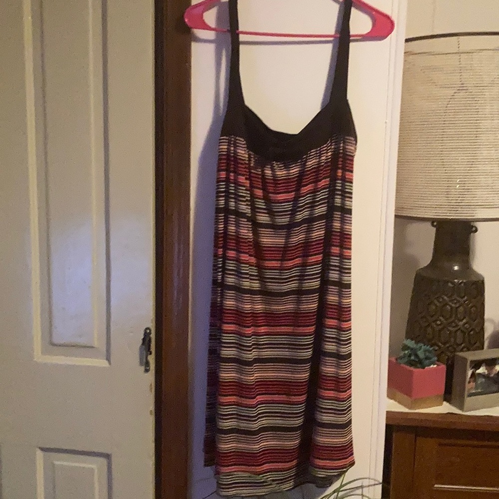 Brown and pink swim cover